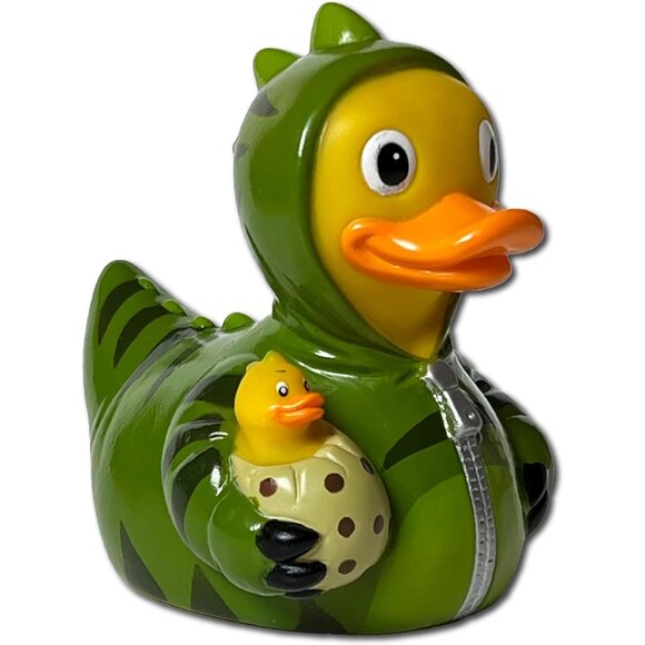 Jurassic Quack Rubber Duck CelebriDucks Collectible Toy - Picture 3 of 5